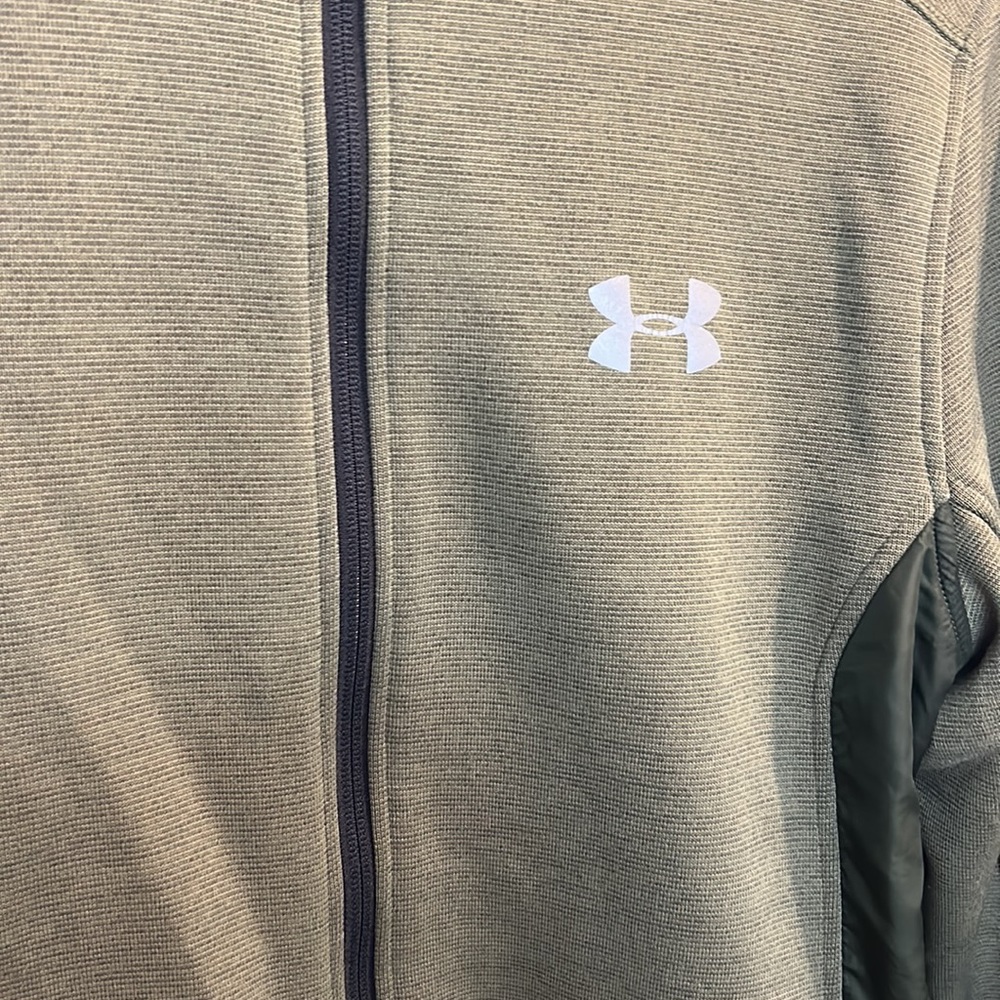 Under Armour brand men’s jacket size M green color - Picture 4 of 7